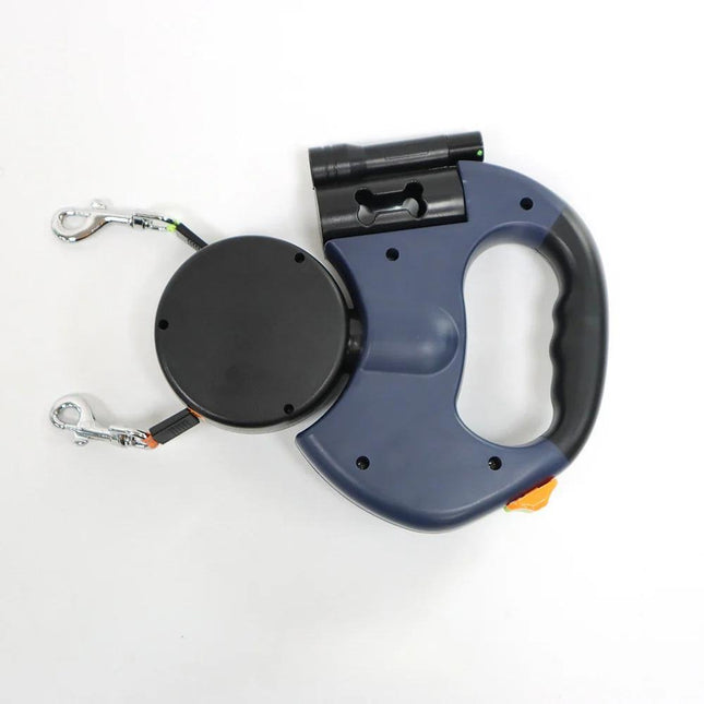 Double Dog Leash, Dog Leash for Two Dogs, No Tangle Rotating Dog Walking Leash for Small to Large Dogs_11