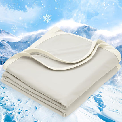 Chill Comfort | Cooling Blanket with Arc-Chill Technology | Lightweight Design for Hot Sleepers and Night Sweats