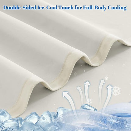 Chill Comfort | Cooling Blanket with Arc-Chill Technology | Lightweight Design for Hot Sleepers and Night Sweats