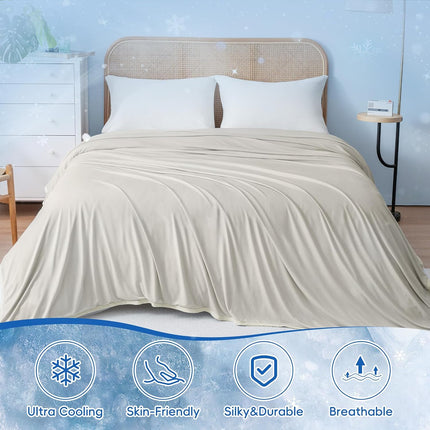 Chill Comfort | Cooling Blanket with Arc-Chill Technology | Lightweight Design for Hot Sleepers and Night Sweats