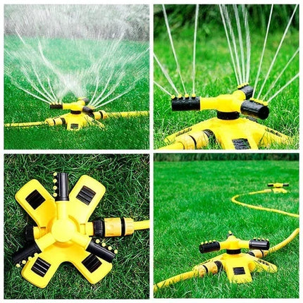Lawn Sprinkler 360 Degree Rotating, Garden Sprinkler for Lawn Watering with Adjustable Spray – image 5
