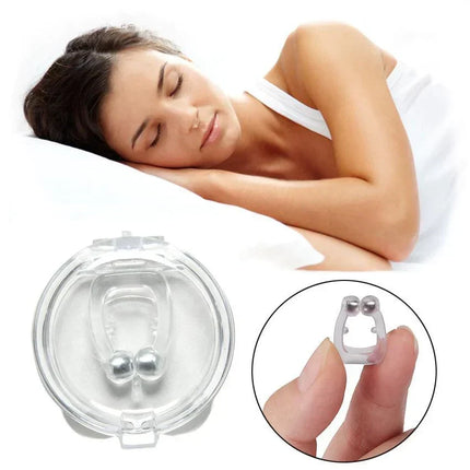 Nose Clip for Snoring, Anti Snoring Device in Medical Grade Silicone, Nasal Dilator to Stop Snoring, Drug Free Sleep Aid