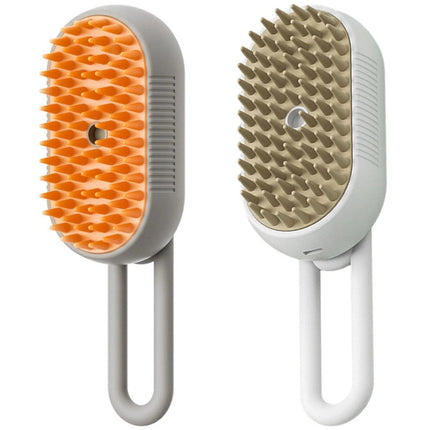 3-in-1 Pet Grooming Brush with Steam & Massage Function | Effortless De-Shedding for Healthier, Shinier Coats