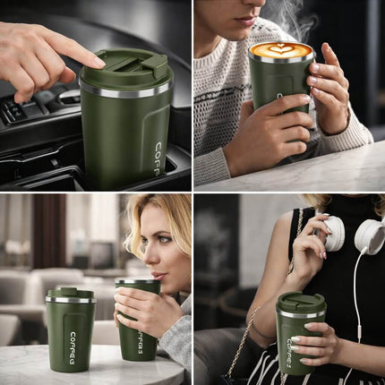 Smart Mug with Temperature Display, Coffee Travel Mugs with Leak Proof Lid – image 6