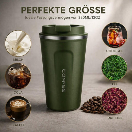 Smart Mug with Temperature Display, Insulated Stainless Steel Tumbler