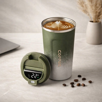 Insulated Stainless Steel Tumbler, Coffee Travel Mugs with Leak Proof Lid – image 27