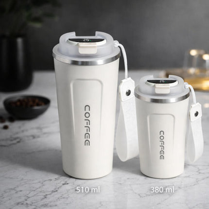 Insulated Stainless Steel Tumbler, Coffee Travel Mugs with Leak Proof Lid – image 11