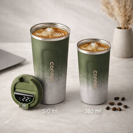 Insulated Stainless Steel Tumbler, Coffee Travel Mugs with Leak Proof Lid – image 15