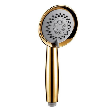 Handheld Shower Head with Holder and Hose, Gold Shower Set with Water Saving Showerhead – image 4