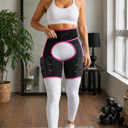Abdominal Binder with Thigh Bands, Waist Trainer for Gym and Fitness – image 6