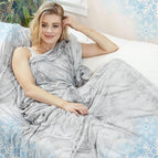 Tie Dye Light Grey / Throw 50