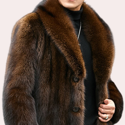 Mens Coat, Warm Mens Jacket for Business and Casual Wear