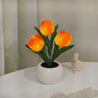 Realistic Tulip Night Light with LED Glow | Decorative Floral Lamp for Ambiance and Relaxation