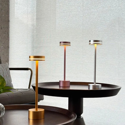 Rechargeable LED Table Lamp with Touch Control | Dimmable Ambient Lighting for Versatile Home Decor