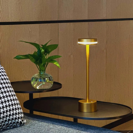 Rechargeable LED Table Lamp with Touch Control | Dimmable Ambient Lighting for Versatile Home Decor