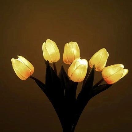 Realistic Tulip Night Light with LED Glow | Decorative Floral Lamp for Ambiance and Relaxation