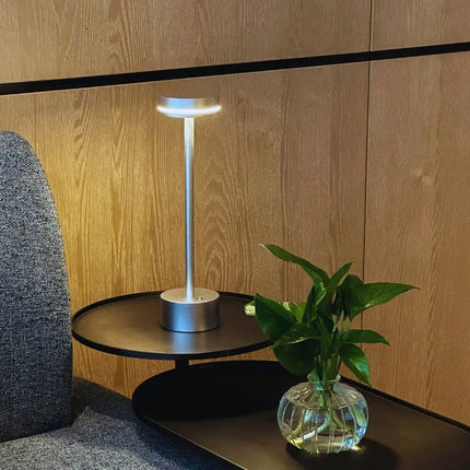Rechargeable LED Table Lamp with Touch Control | Dimmable Ambient Lighting for Versatile Home Decor