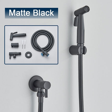Bidet Toilet Sprayer, Stainless Steel Bidet Sprayer for Toilet with Hose – image 9