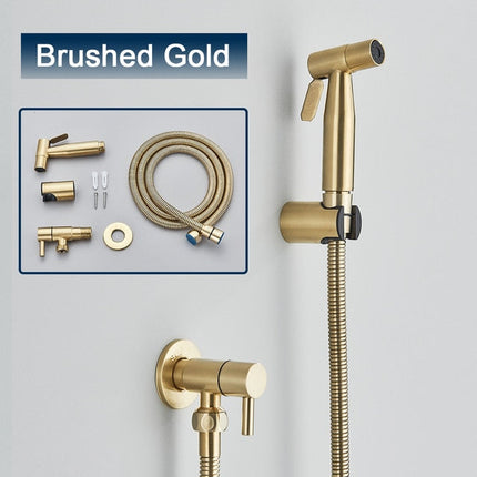 Bidet Toilet Sprayer, Stainless Steel Bidet Sprayer for Toilet with Hose – image 10