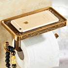 Toilet Paper Holder with Phone Shelf – image 7