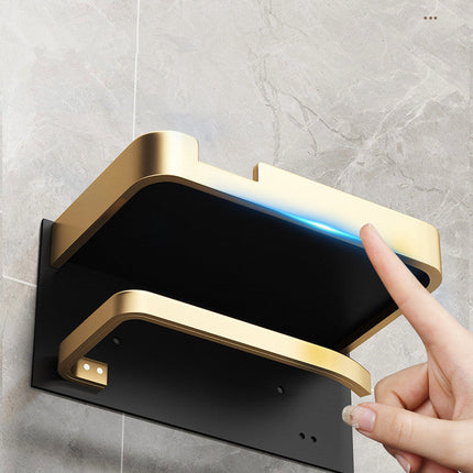 Toilet Paper Holder with Phone Holder, Bathroom Tissue Holder – image 4