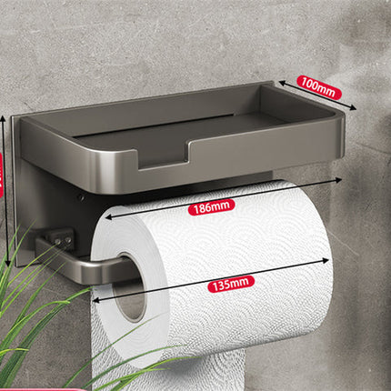 Toilet Paper Holder with Phone Holder, Bathroom Tissue Holder – image 11