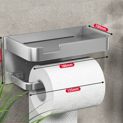 Toilet Paper Holder with Phone Holder – image 10