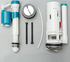 Dual Flush Valve with Push Button, Water Saving Toilet Parts – image 7