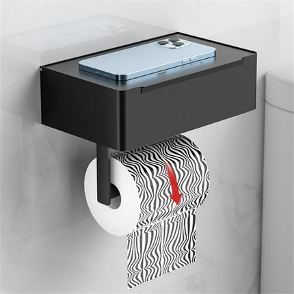 Toilet Paper Holder with Wipes Dispenser