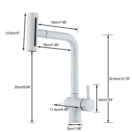 Kitchen Faucet with Sprayer, Pull Down Touch Kitchen Faucet – image 12