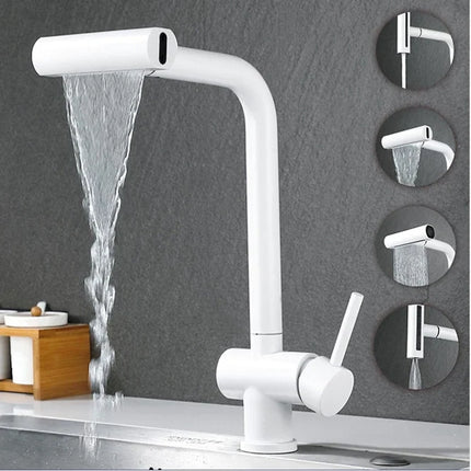 Kitchen Faucet with Sprayer, Stainless Steel Kitchen Sink Faucet with Touchless Sensor