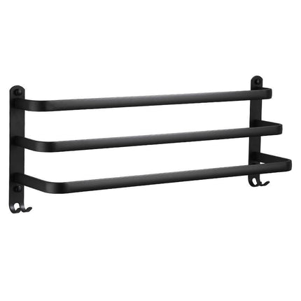Wall Mounted Towel Rack for Bathroom, Black Towel Bar in 12 16 or 20 Inch – image 5