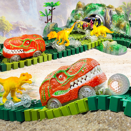 Dinosaur Train Set, Dinosaur Toys for Kids 3 Years and Up