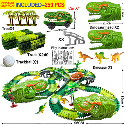 Dinosaur Train Set, Dinosaur Toys for Kids 3 Years and Up – image 5
