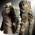 Mens Two Piece Set, Mens Hiking Outfit for Outdoor Work