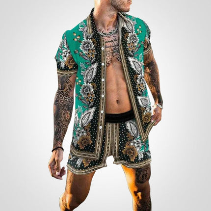 Mens Two Piece Set, Matching Set Men for Summer and Vacation – image 7