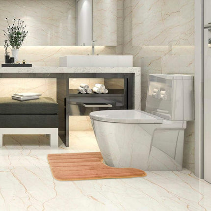 Bathroom Mats, U Shaped Toilet Rug – image 25