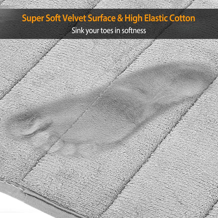 Bathroom Mats, U Shaped Toilet Rug – image 9