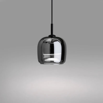 Ceiling Light Fixture, Modern Scandinavian Hanging Light with Metal Accents