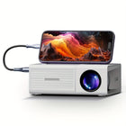 Portable Projector, Mini Projector with HDMI and USB, Outdoor Projector for Home Cinema and Movies