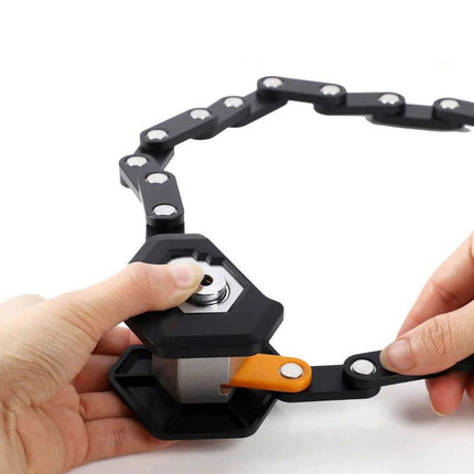 Heavy Duty Bike Lock, Foldable Bicycle Lock with Frame Mount