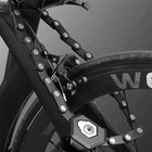 Heavy Duty Bike Lock, Foldable Bicycle Lock with Frame Mount, Anti Theft Chain Lock with Anti Drill Keyhole