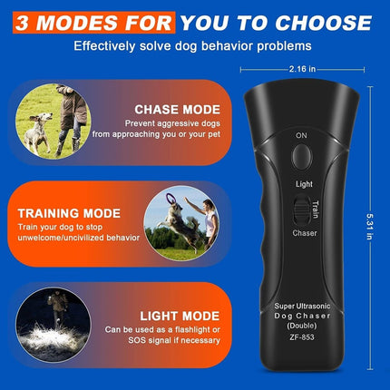 Anti Barking Device, Handheld Dog Repeller to Stop Dog Barking and Jumping – image 5