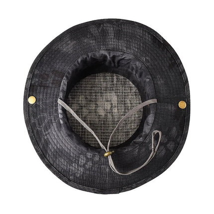 Tactical Boonie Hat with Vents and Chin Strap – image 5