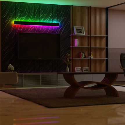 LED Light Bar, Exterior Wall Light with RGB Remote – image 7