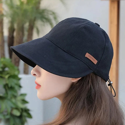 Sun Hats for Women, Wide Brim Hat with UV Protection, Foldable Beach Hat for Travel and Hiking