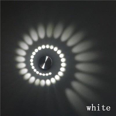 Spiral LED Wall and Ceiling Light with Modern Design | Energy-Saving Lighting for Stunning Atmosphere