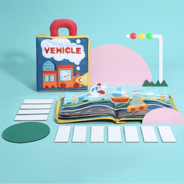 Baby Books – Soft Cloth Book Baby Toys with 3D Animals
