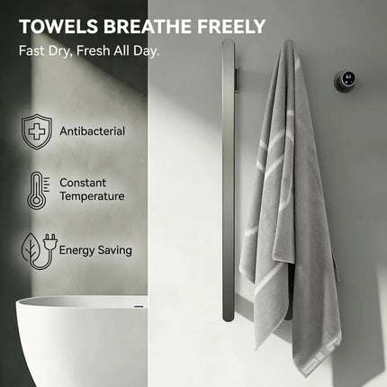 Towel Warmers, Heated Towel Rack for Bathroom in Stainless Steel – image 5