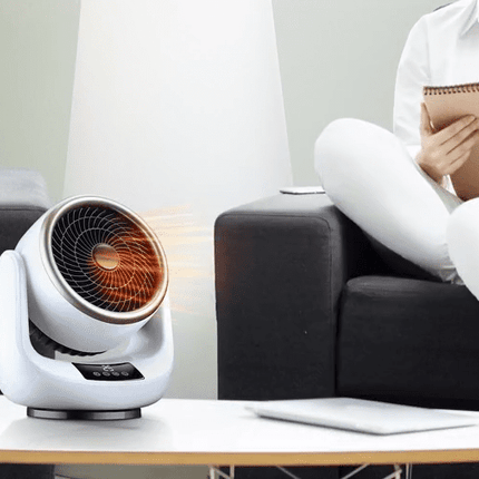 Portable Fan with Remote Control, Silent Bedroom Fan for Home and Office